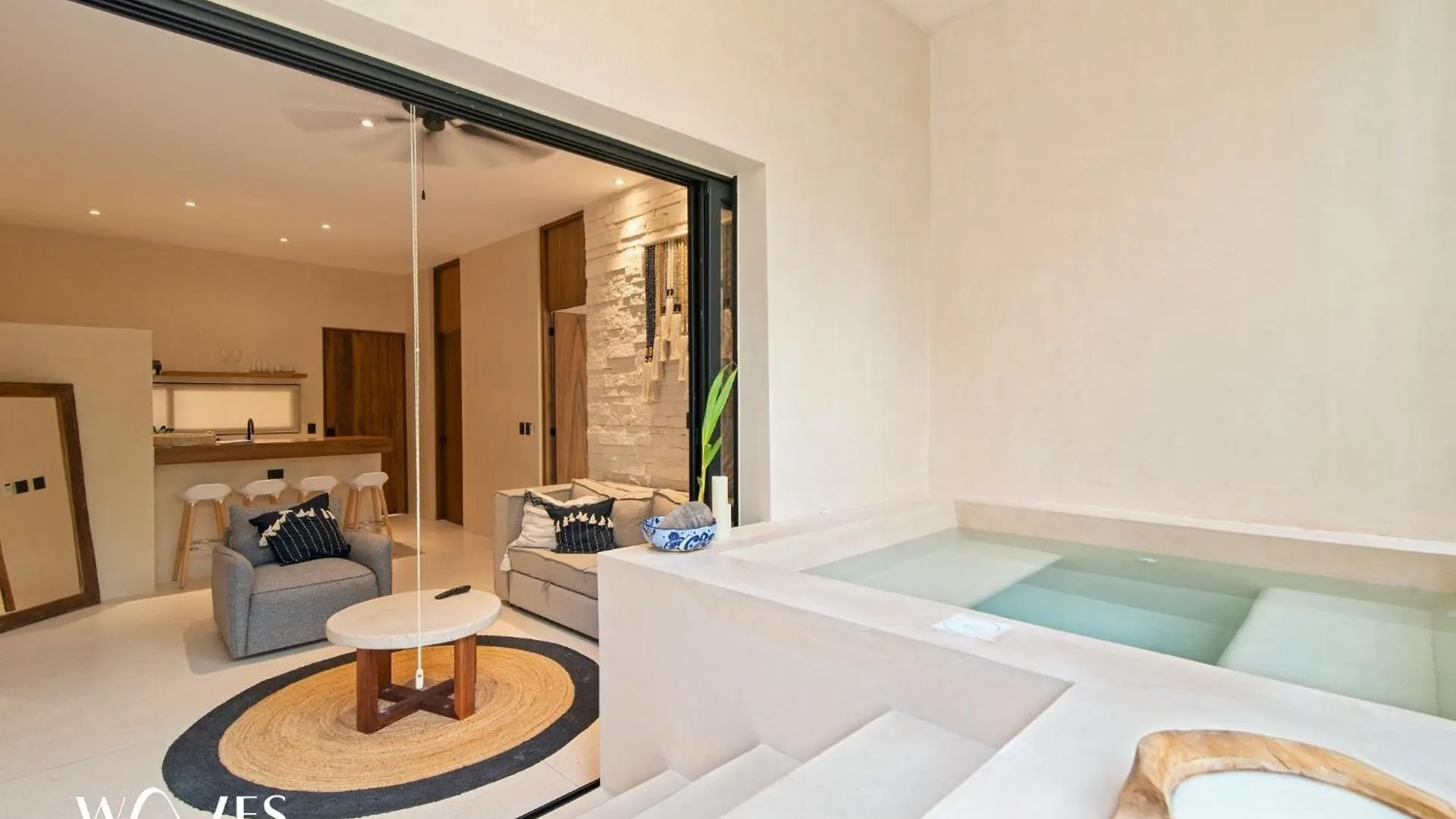 3 Rec. C/Piscina Privada | Espacioso | Gym Tulum