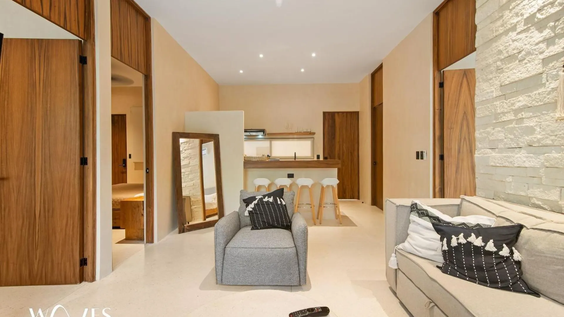 Apartment 3 Rec. C/Piscina Privada | Espacioso | Gym Tulum Mexico