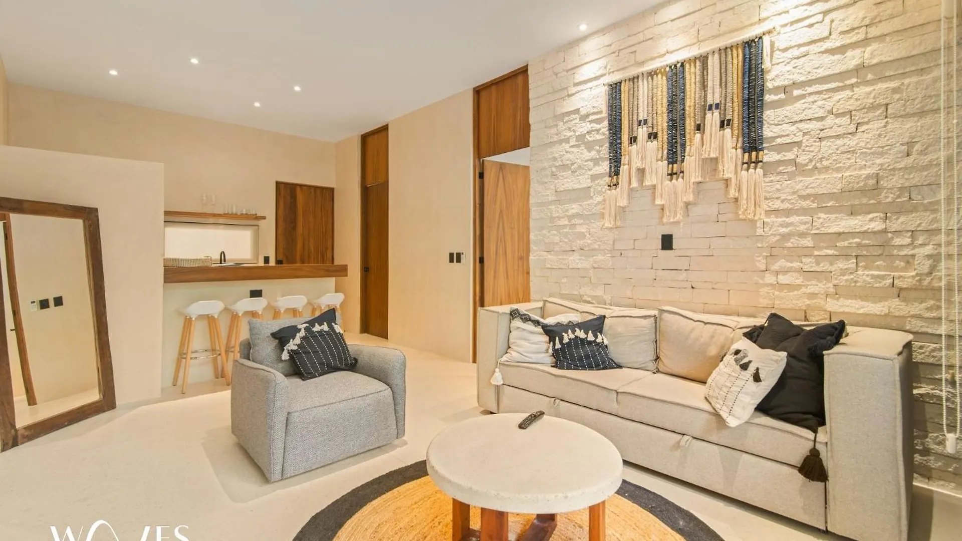 Appartement 3 Rec. C/Piscina Privada | Espacioso | Gym Tulum Pueblo Mexico
