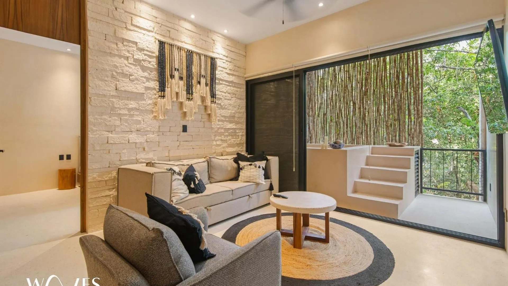 Apartmán 3 Rec. C/Piscina Privada | Espacioso | Gym Tulum